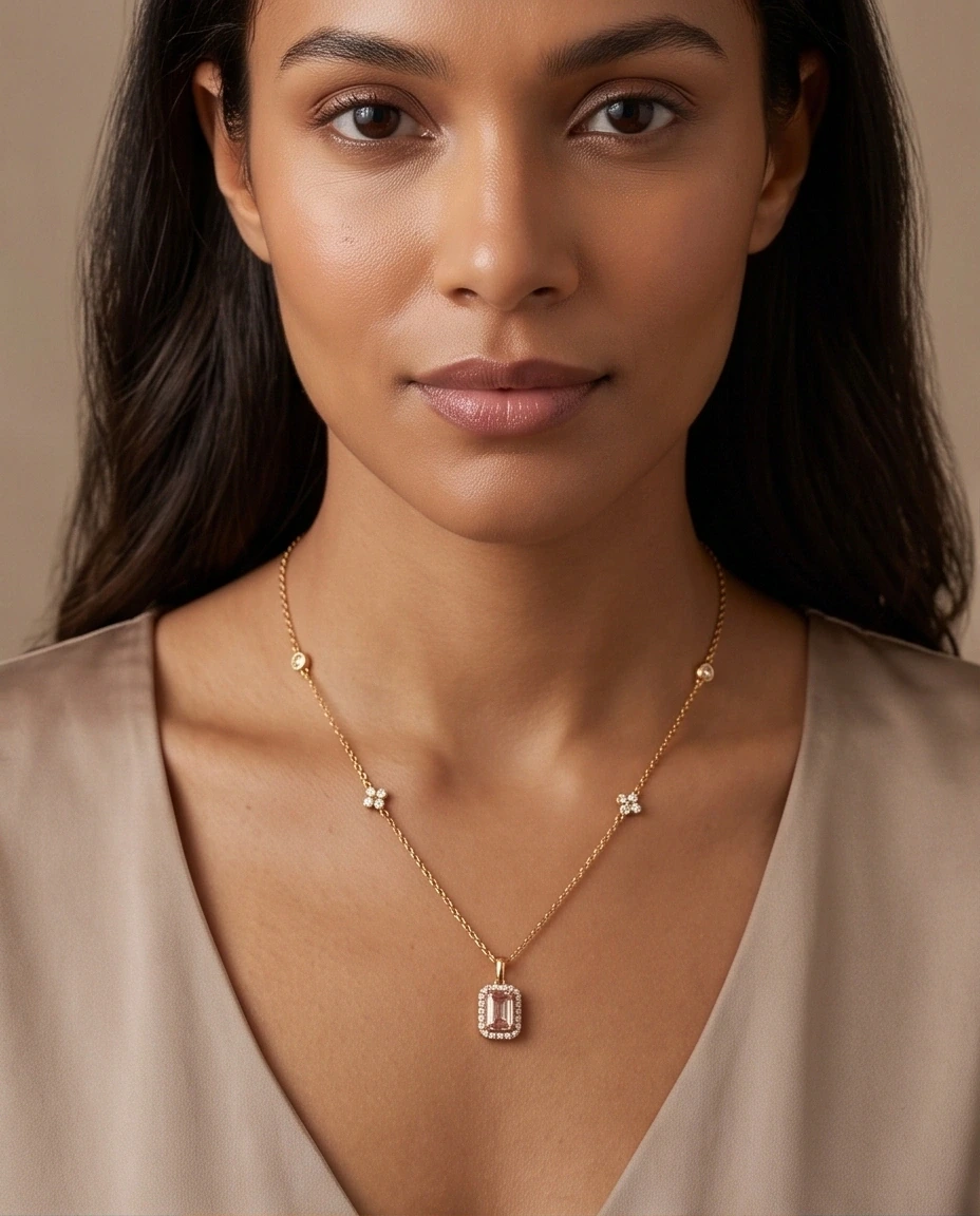 Nightjar saved benchmark output: Wearing-necklace prompt · file 02