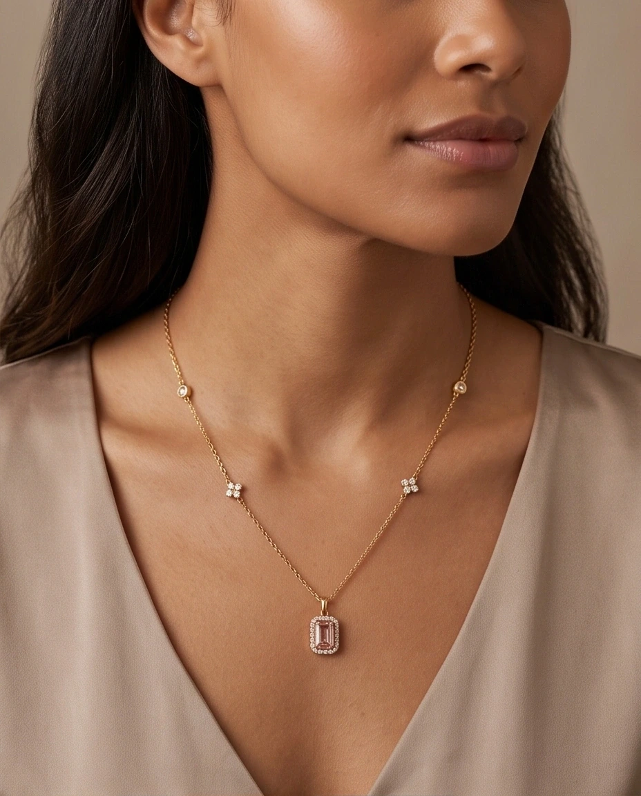 Nightjar saved benchmark output: Wearing-necklace prompt · file 03