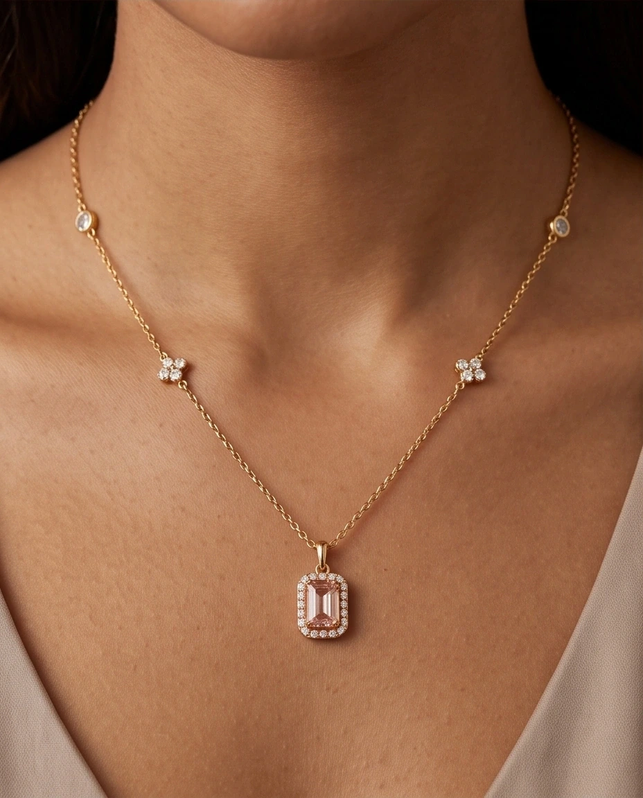 Nightjar saved benchmark output: Wearing-necklace prompt · file 04